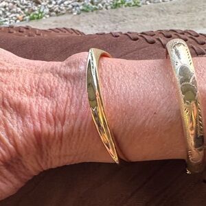 Jenny Bird Gold Bangle Bracelet